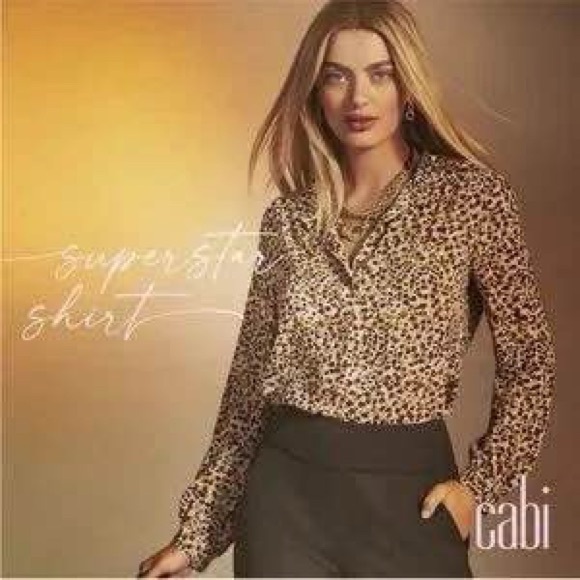 CABI #4241 Autumn Superstar Shirt Blouse Collared Popover Size XS - Picture 5 of 5